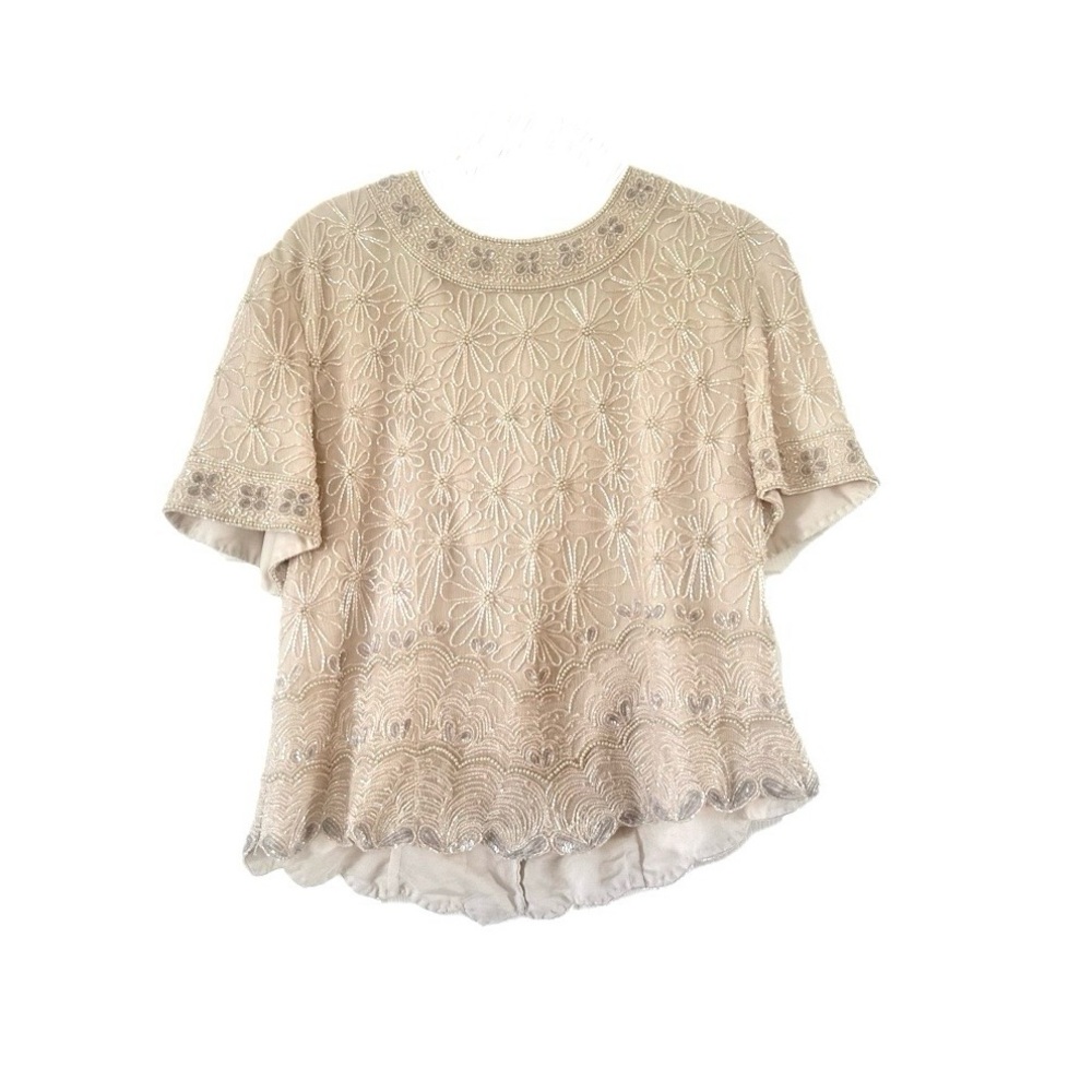 Adrianna Papel Embroidered Blouse - Picture 1 of 12
